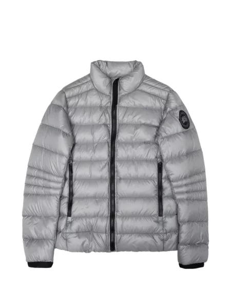 Geacă cu puf Canada Goose cu glugă gri
