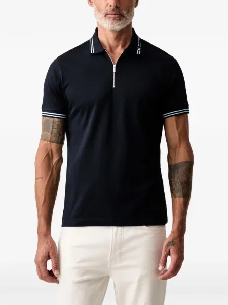 Tricou polo Karl Lagerfeld albastru