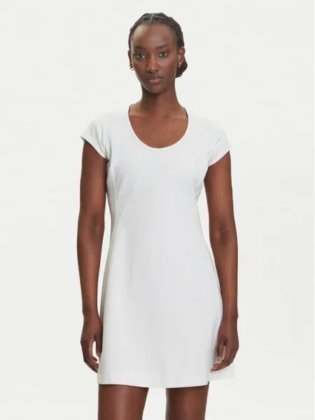 Calvin Klein Jeans Ежедневна рокля Екрю