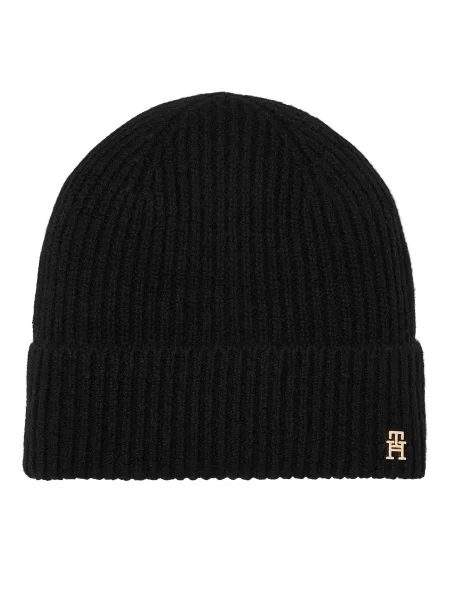 Čiapka Tommy Hilfiger čierna