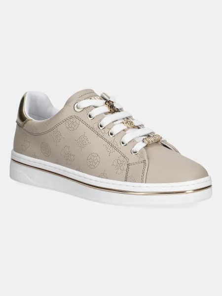 Sneakersy Guess skórzane beżowe