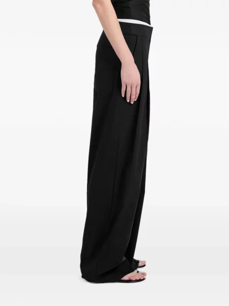 Kelnės Proenza Schouler White Label poplinas balta