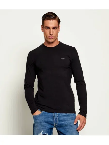 Pólóing Guess Jeans fekete