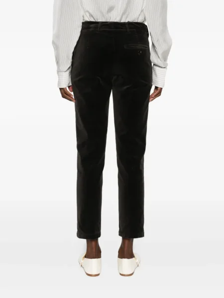 Pantaloni Aspesi de catifea maro