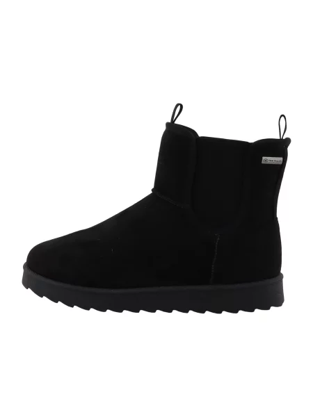 TOM TAILOR Botine negru