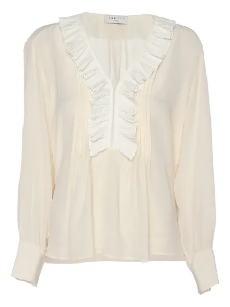 Koszula Sandro z krepy