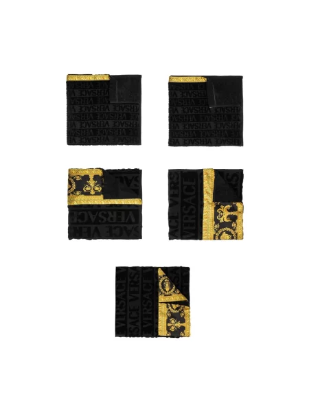 Szlafrok Versace czarny