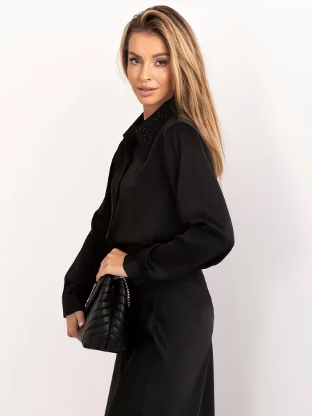 Košulja Italy Moda crna