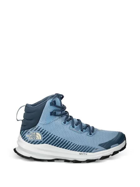 Top The North Face cu dungi albastru