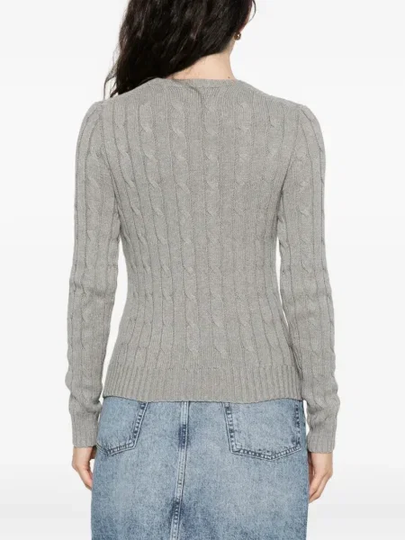 Pulover Polo Ralph Lauren cu decolteu rotund portocaliu