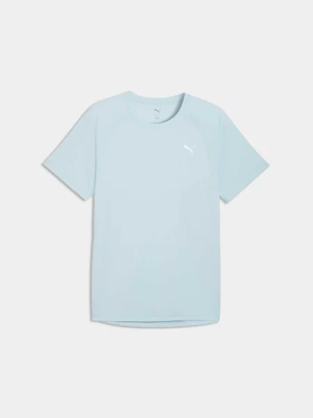 Спортивна футболка PUMA Run Velocity Tee poly комбінований верх синій