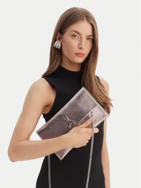 Patrizia Pepe Geantă Argintiu gri