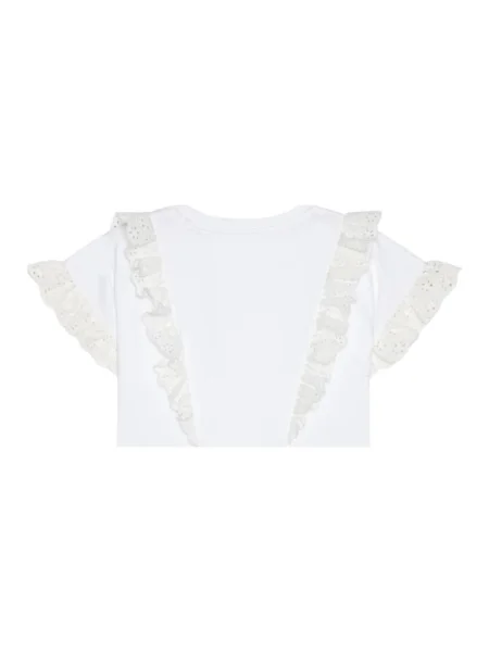 Tricou copii Pepe Jeans alb