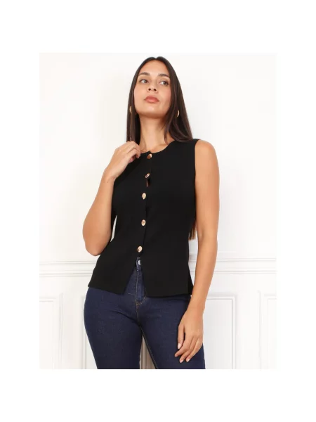 Top La Modeuse crna