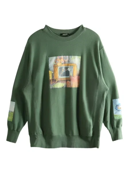 Hanorac Undercover cu imagine verde