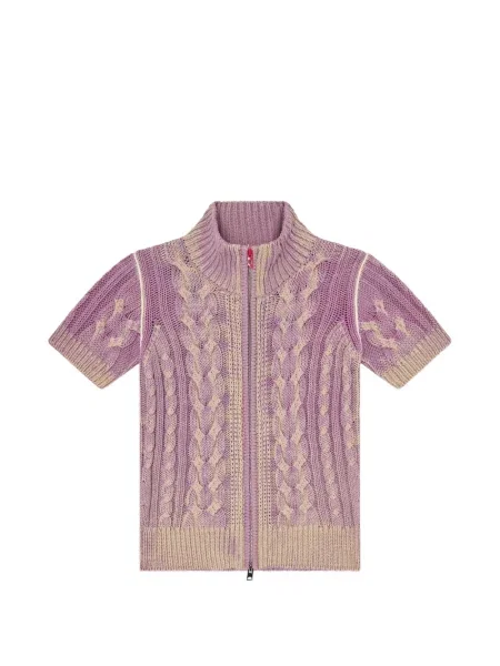 Cardigan Diesel tricotate violet