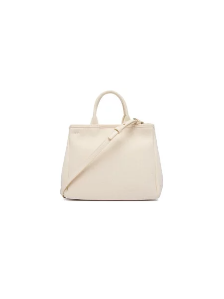 Karl Lagerfeld Ročna torbica antracit / črna / volneno bela bež