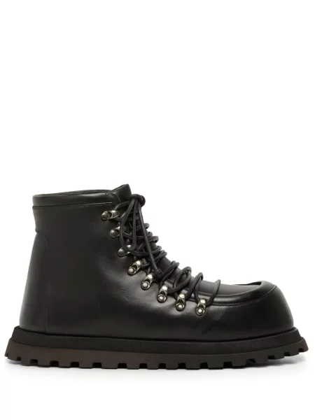 Botine Marsell din piele chunky negru