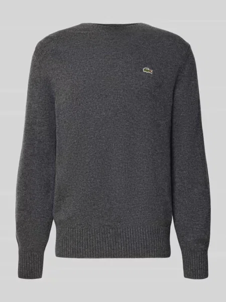 Sweter Lacoste szary