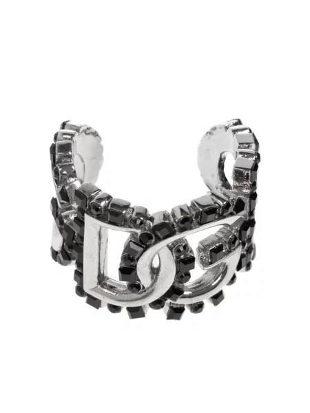 Inel Dolce & Gabbana de cristal argintiu