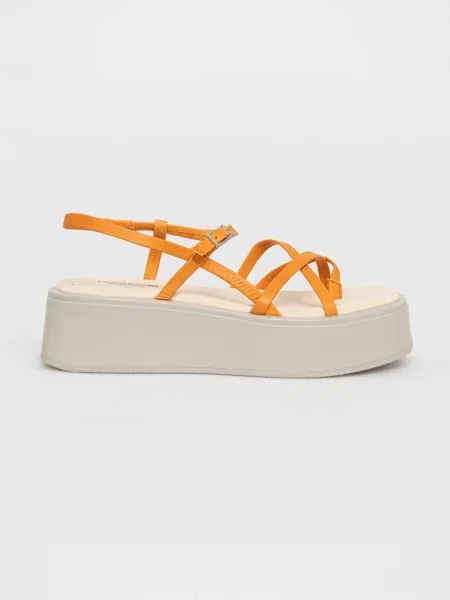 Кожени сандали Vagabond Shoemakers Courtney оранжево