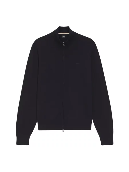Bluza rozpinana Boss czarna