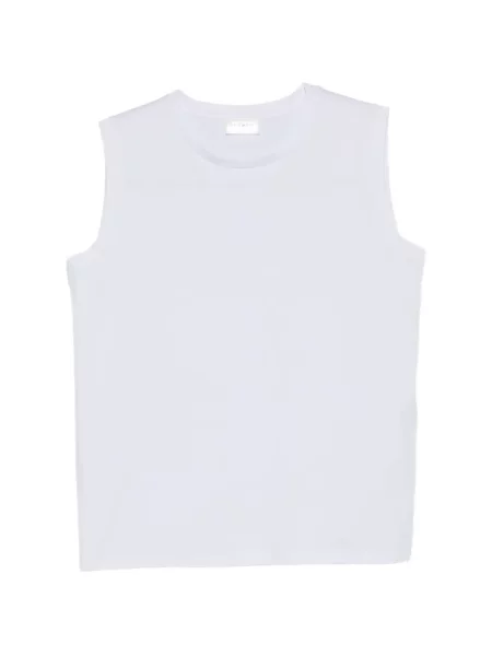 Tricou P.a.r.o.s.h. fără mâneci alb