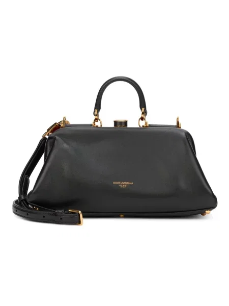Torebka Dolce And Gabbana skórzana czarna