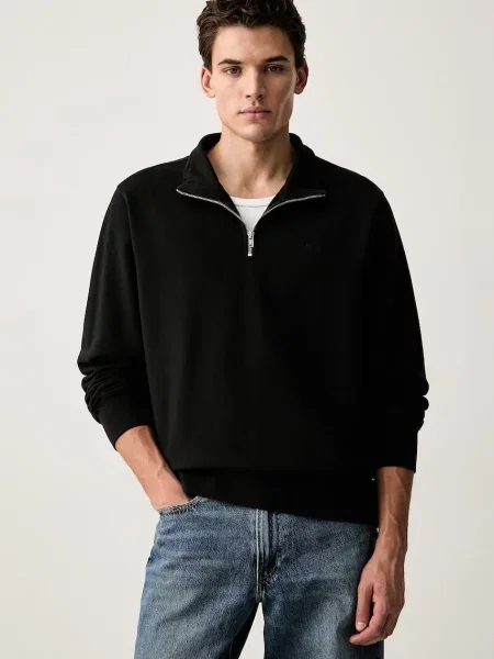 Levi's hanorac pentru bărbați din ORIGINAL HM ZIP negru