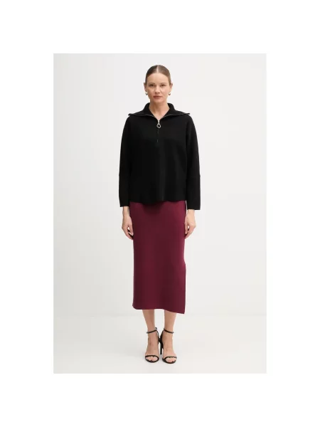Sweter z golfem Joseph Ribkoff czarny