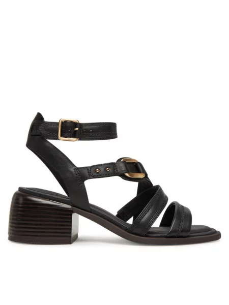 Sandały Clarks czarne