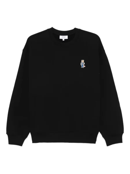 Hanorac Maison Kitsune negru