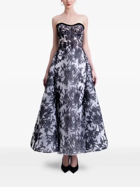 Rochie Gemy Maalouf drapată de costum alb