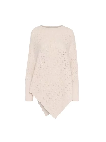 Dzianinowa kurtka Cream różowa