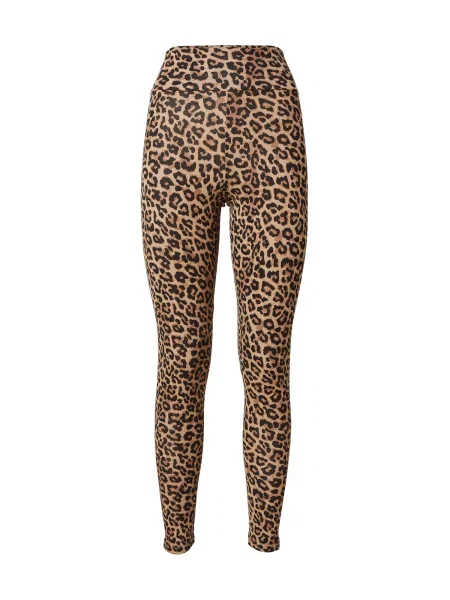 Studioselect Leggings Jamie bej / maro cămilă negru