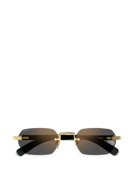Ochelari de soare Cartier Eyewear cu imprimeu geometric