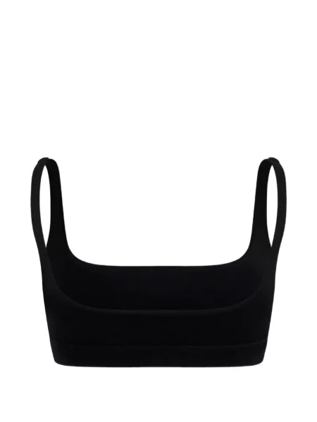 Sutien bralette Dsquared2 cu autograf negru