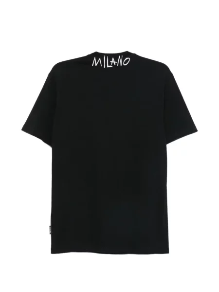Tricou Just Cavalli cu imagine negru