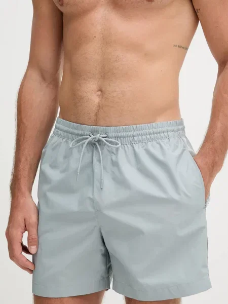 Kopalne kratke hlače Calvin Klein siva