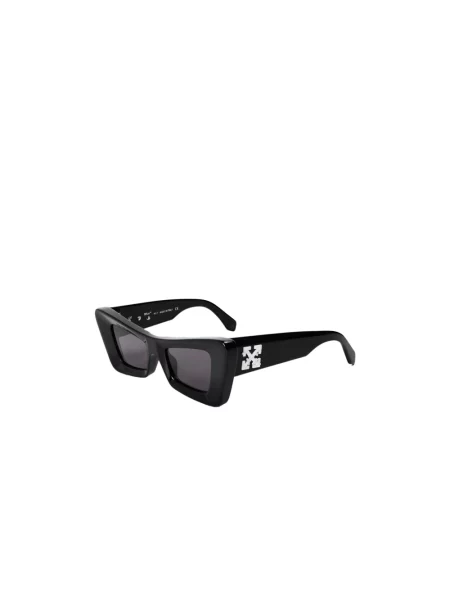 Okulary przeciwsłoneczne Off-white z logo białe