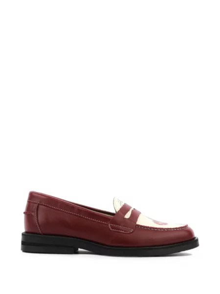 Pantofi loafer Duke & Dexter roșu