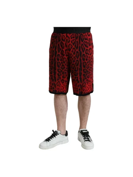 Bermudy Dolce And Gabbana czerwone