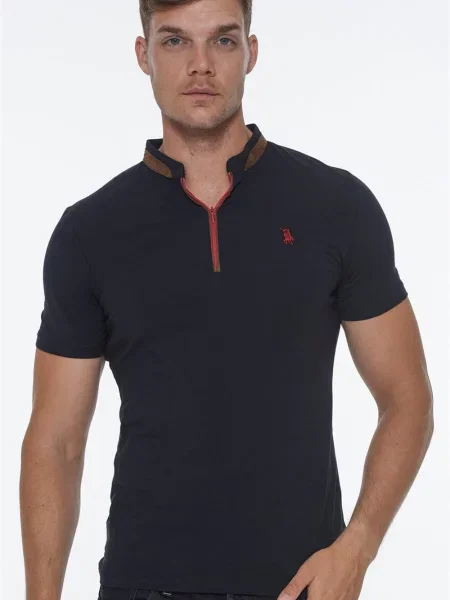 Tricou polo Dewberry negru