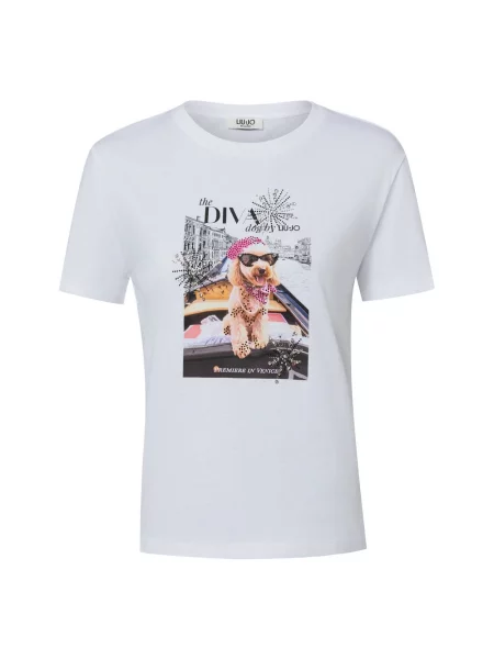 Liu Jo Collection Koszulka Kobiety S biały