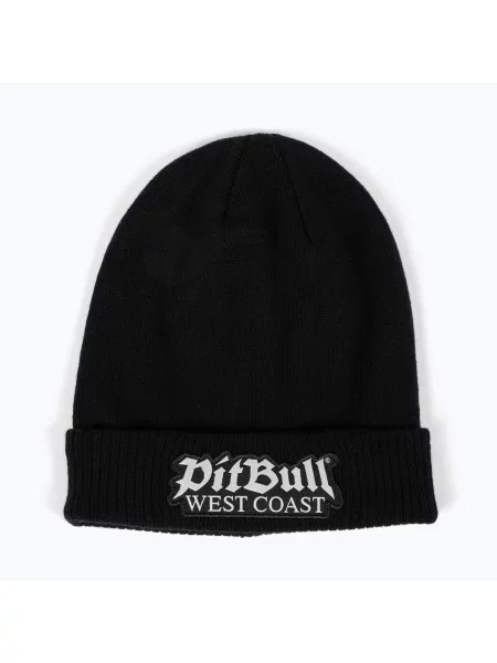 Шапка зимова Pitbull Beanie Dock off white біла