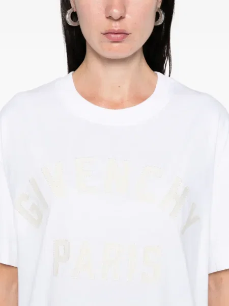 Tricou Givenchy cu imagine alb