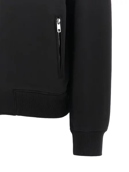Hanorac cu glugă Dolce & Gabbana cu glugă negru