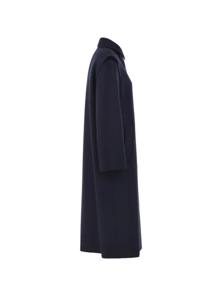 Palton Weekend Max Mara evazat albastru