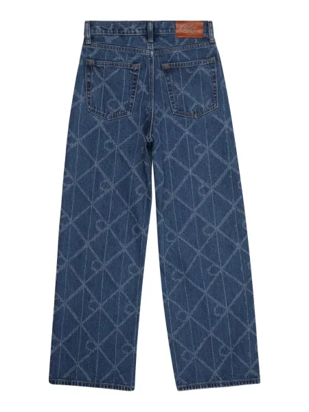 Calvin Klein Jeans Jeans hlače LOW RISE BAGGY CK AT Baggy Fit modra