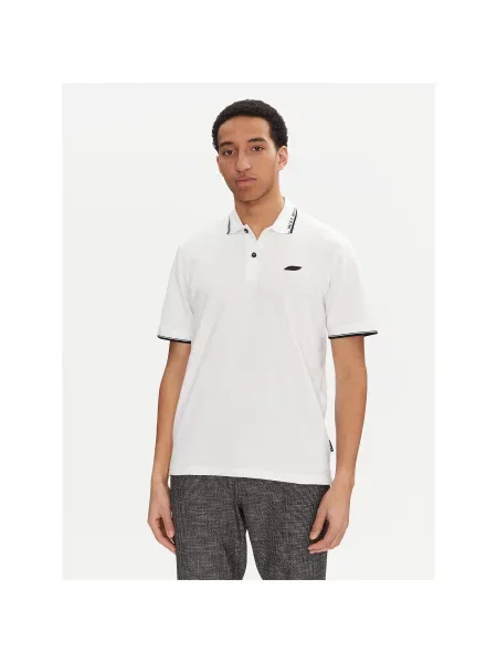 Jack&Jones Polo majica Pacer Regular Fit bela
